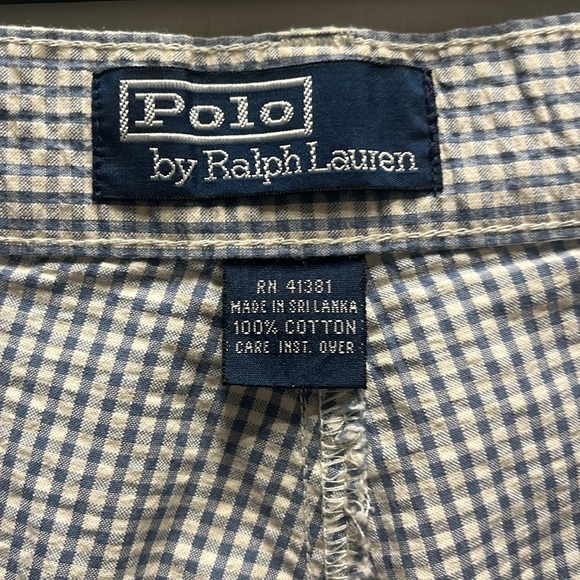 Men’s Ralph Lauren Polo Seer Sucker Pants - Picture 3 of 5